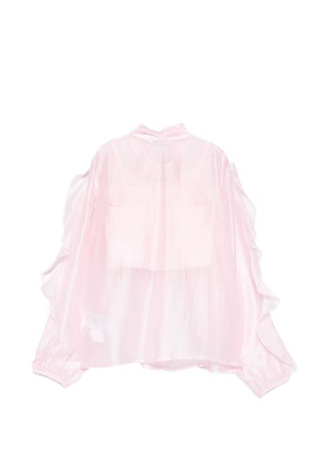 Camicia con ruches Lù-Lù BY MISS GRANT | LL4189ROSA